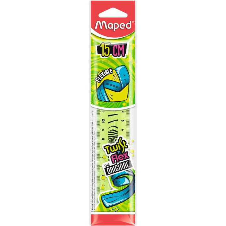 Maped Ruler 15cm Twist n Flex
