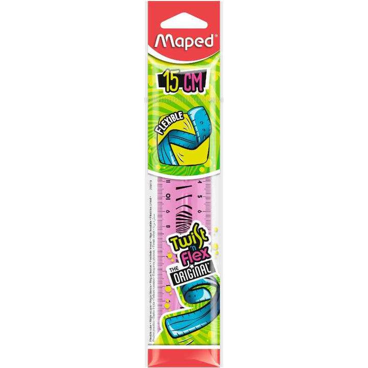 Maped Ruler 15cm Twist n Flex