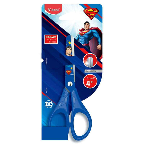 Maped Scissors 13cm Superman Bls 1Pc