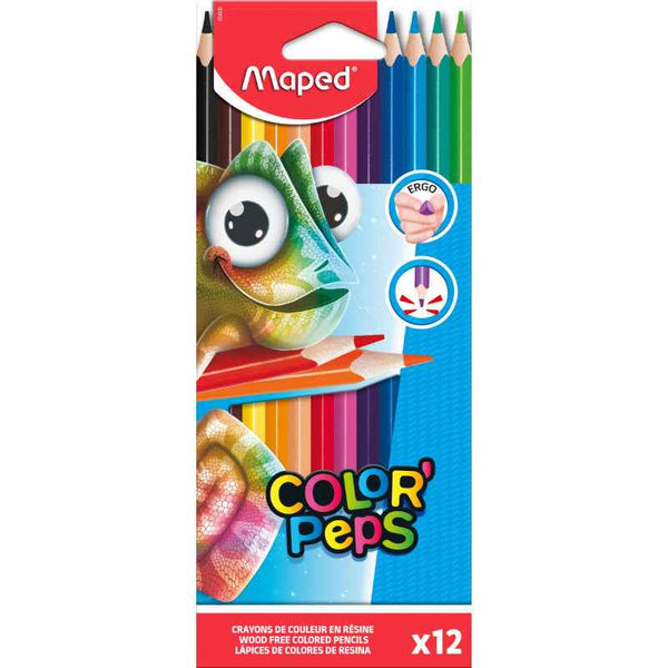 Maped Pulse Color Pencils 12 Colors