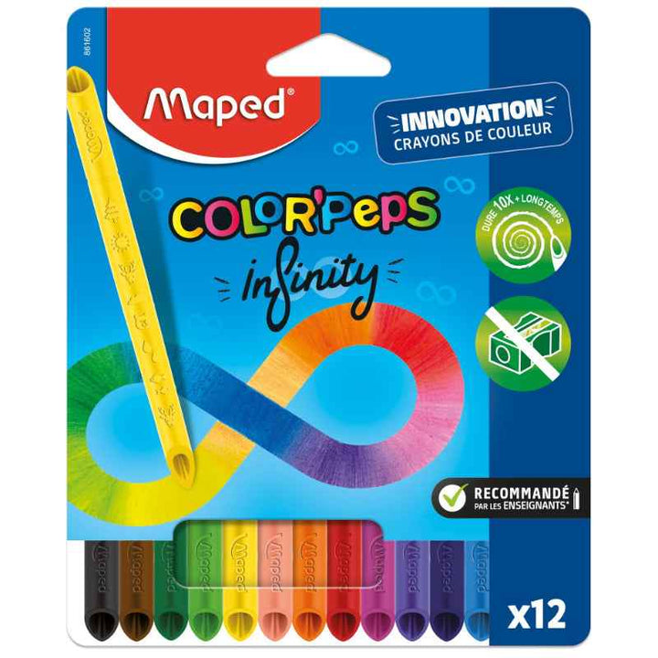Maped Color Pencils Infinity 12 Colors MD-861602