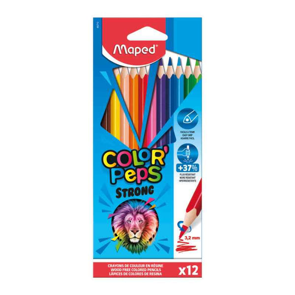Maped Color Pencils Strong 12 colors