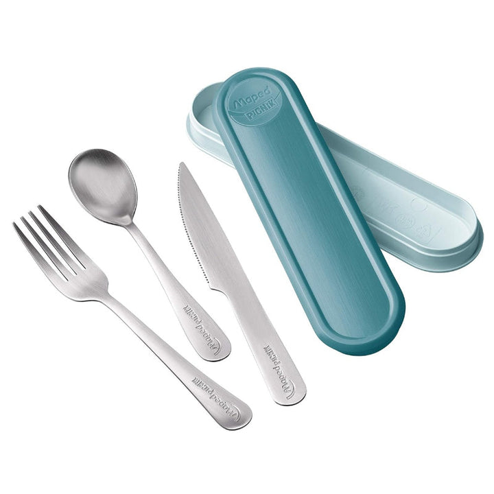 Maped Picnik Adult Cutlery Box Eucalyp Green MD-870404 - Salman Stores