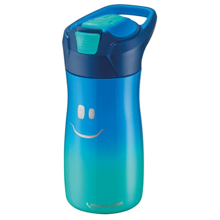 Maped Picnik Concept Stainless Steel Water Bottle 430ml Blue MD-871203 - Salman Stores