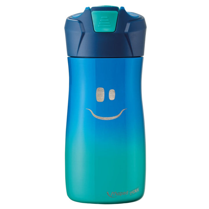 Maped Picnik Concept Stainless Steel Water Bottle 430ml Blue MD-871203 - Salman Stores