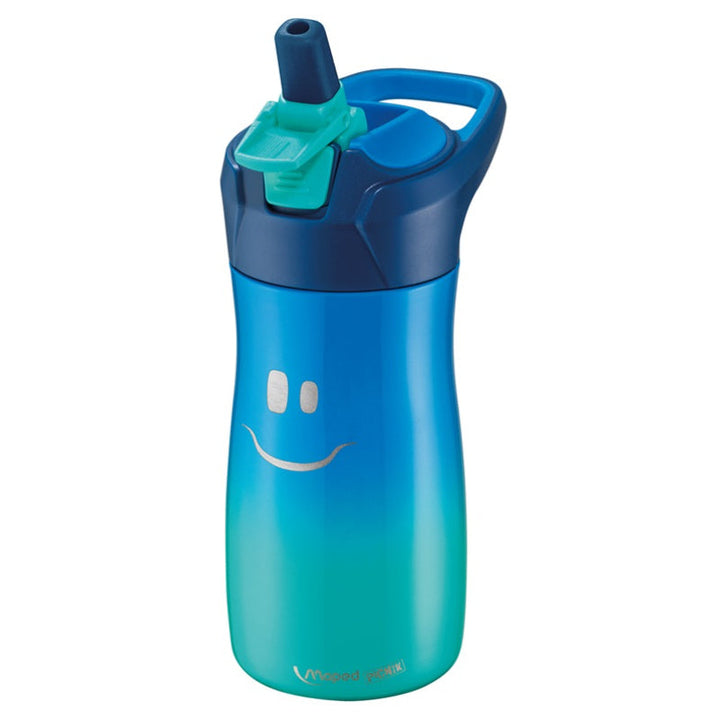 Maped Picnik Concept Stainless Steel Water Bottle 430ml Blue MD-871203 - Salman Stores