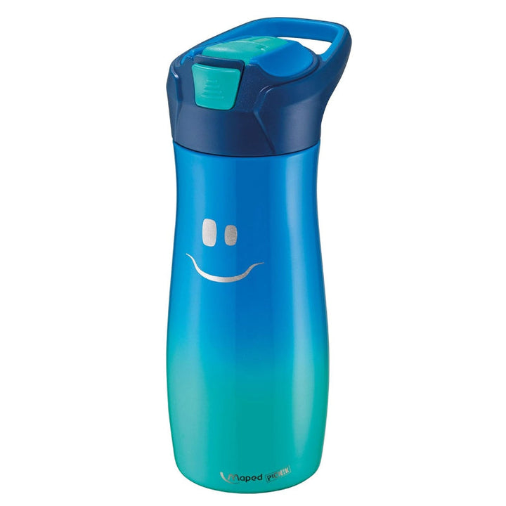 Maped Picnik Concept Stainless Steel Water Bottle 580ml Blue MD-871303 - Salman Stores