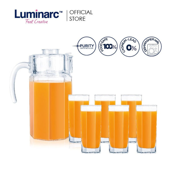 Luminarc Drink Set Octime 7 pcs Set N0789