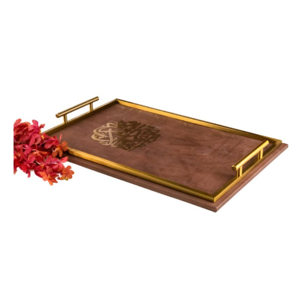 Otantik Zuwar Luxury Leather Tray