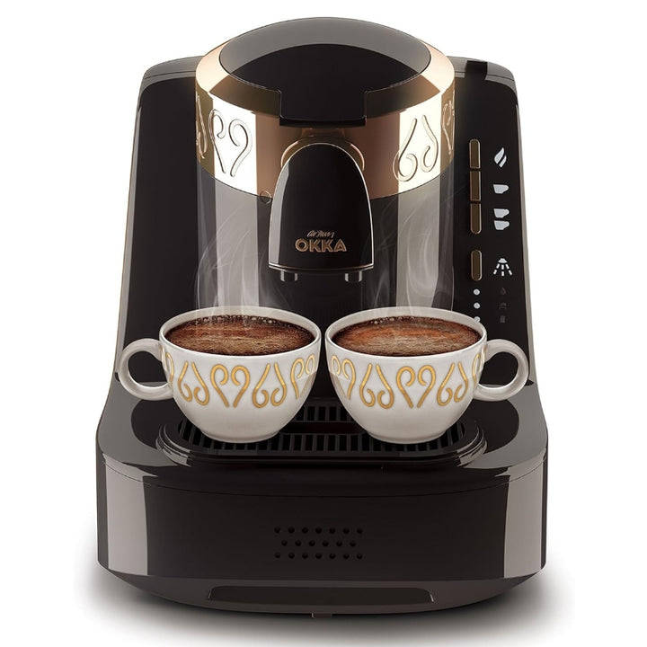 Arzum Okka 1 Turkish  Coffee Machine Black Copper (Includes 2 Free Cups) OK001 - Salman Stores