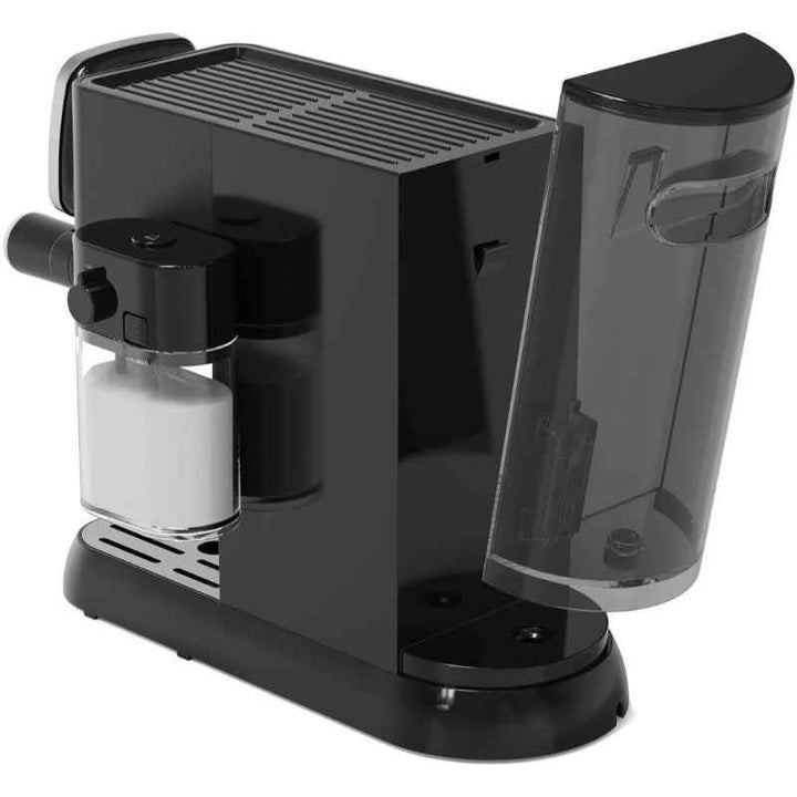 Arzum OKKA Solo M Semi Automatic Espresso Machine 1.1 Liter Water Tank OK0032-0554 Black Chrome