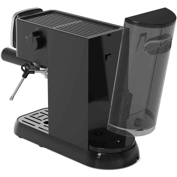 Arzum OKKA Solo Semi Automatic Espresso Machine 1.1 Liter Water Tank OK0034-0554 Black Chrome