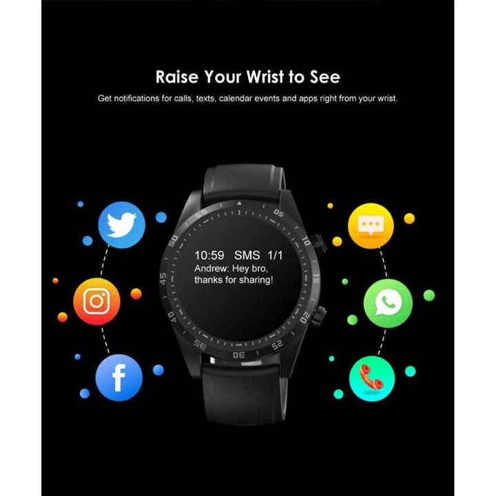 Oraimo OSW-20 Tempo W2 Smart Watch Silicone Black OSW-20