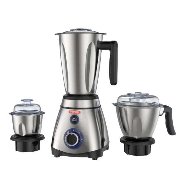 Power 3 in 1 Blender 1.5 Liter Stainless Steel