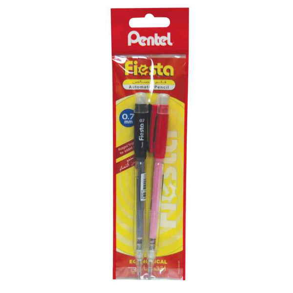 Pentel M.Pencil Fiesta 0.7mm Bls Set of 2