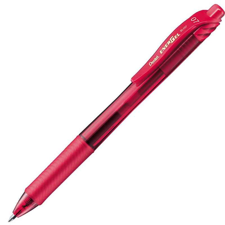 Pentel Energel-X Mtl Tip 0.7mm Red-1Pc
