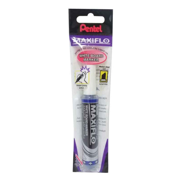 Pentel Maxiflo Whiteboard Marker Blue