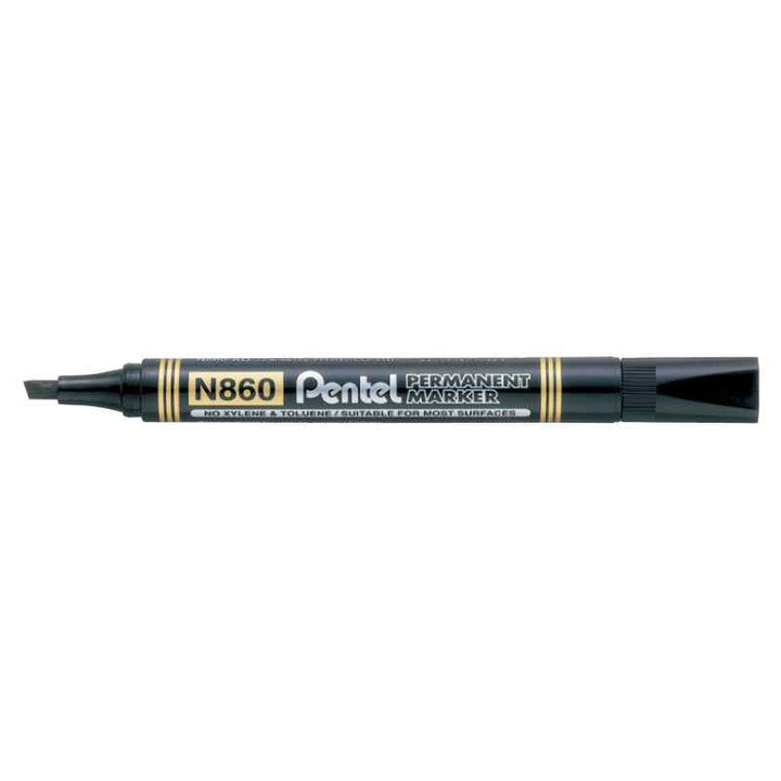 Pentel Maxiflo Permanent Charcoal Black - 1Pc