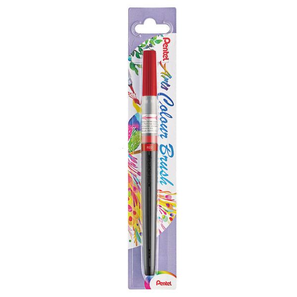 Pentel Color Brush in Blister Red PE-XGFL-102X
