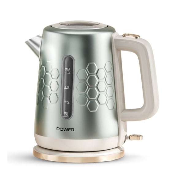 Power Electric Kettle Stainless Steel 1.7 Liter PK17898SEC