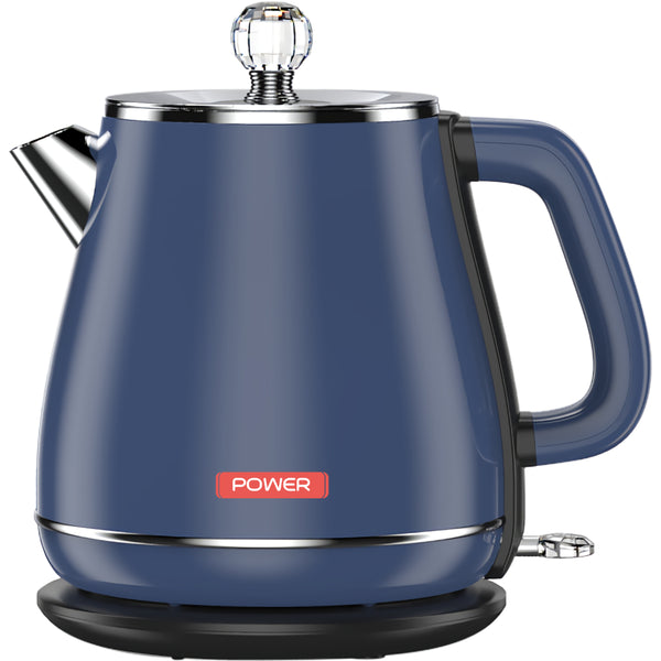 Power Electric Kettle Stainless Steel Navy Blue PKYD1830NB