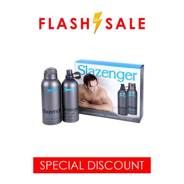 Slazenger Active Sport EDT & Deo Blue Set