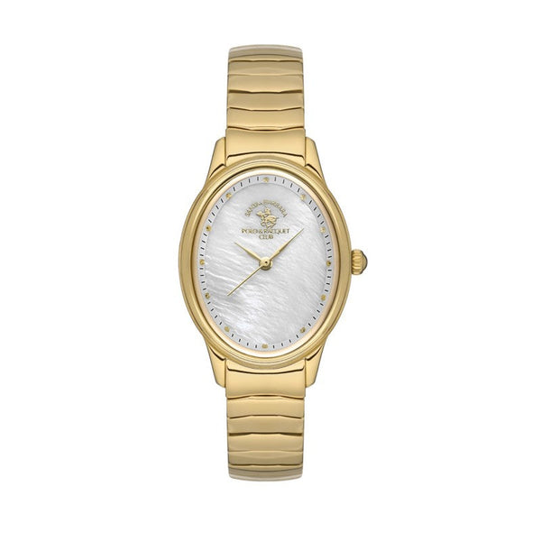 Santa Barbara Polo Women Gold Stainless Steel Analog Watch