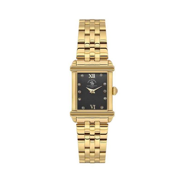 Santa Barbara Polo Club Unique Women Stainless Steel Gold Watch SB1106233