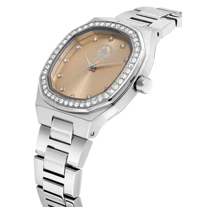 Santa Barbara Polo Club Women Stainless Steel Silver Watch SB1106252