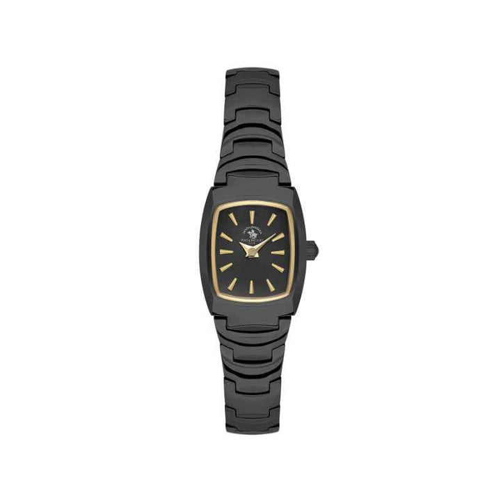 Santa Barbara Polo Club Unique Women Stainless Steel Black Watch SB1106396