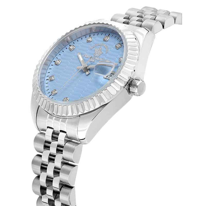 Santa Barbara Polo Club Women Stainless Steel Silver Watch SB1106431