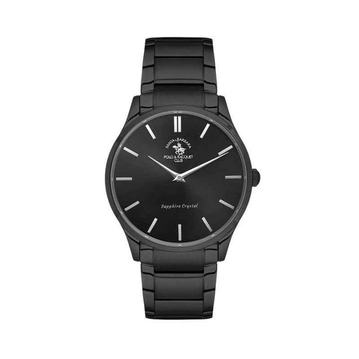 Santa Barbara Polo Club Noble Men Stainless Steel Black Watch SB4100205