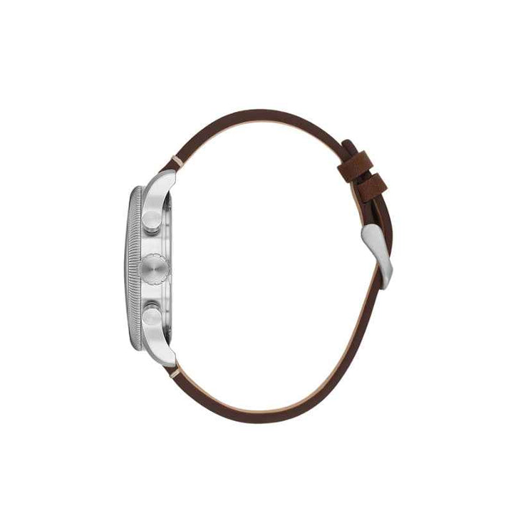 Santa Barbara Polo Club Legend Men Calf Leather Dark Brown Watch SB8100081