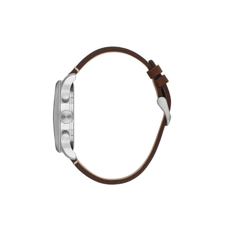 Santa Barbara Polo Club Legend Men Calf Leather Dark Brown Watch SB8100084