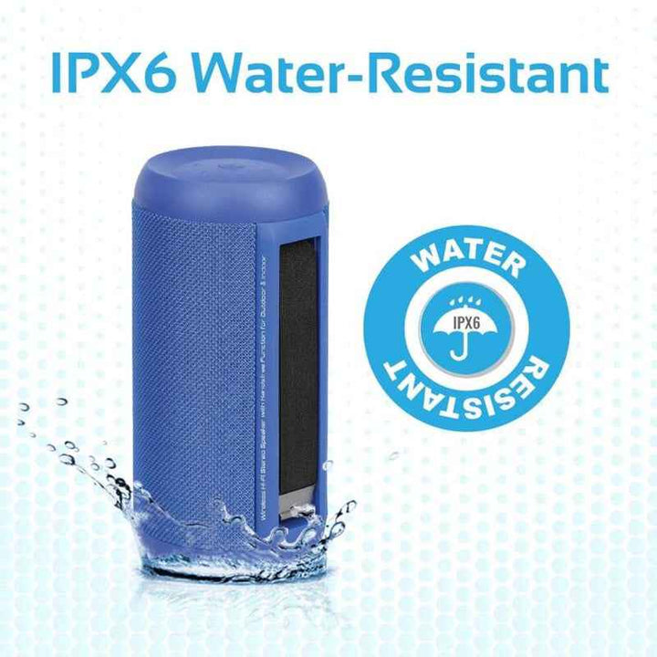 Promate Silox True Wireless Stereo Portable Speaker Blue 20 W SILOX-BLU