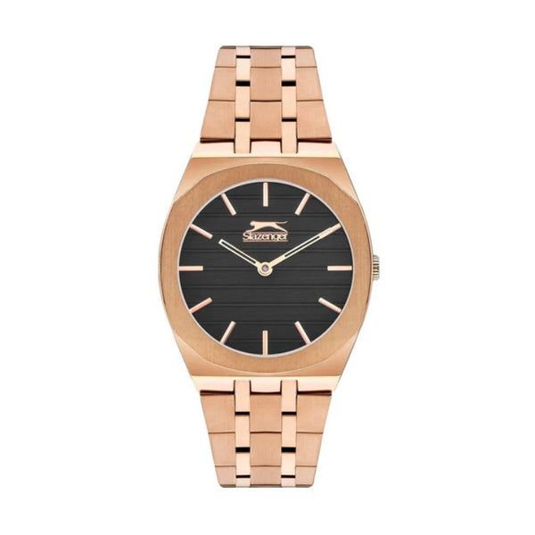 Slazenger Women Rose Gold Stainless Steel Analog Watch