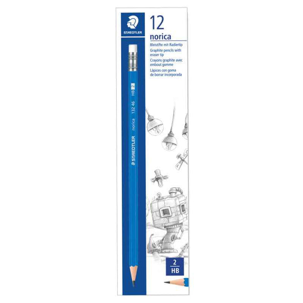 Staedtler Norica Pencil with rubber tip ST-132-46-A53