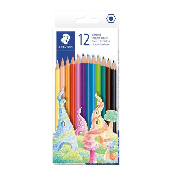 Staedtler Coloured pencil hexagonal Set of 12