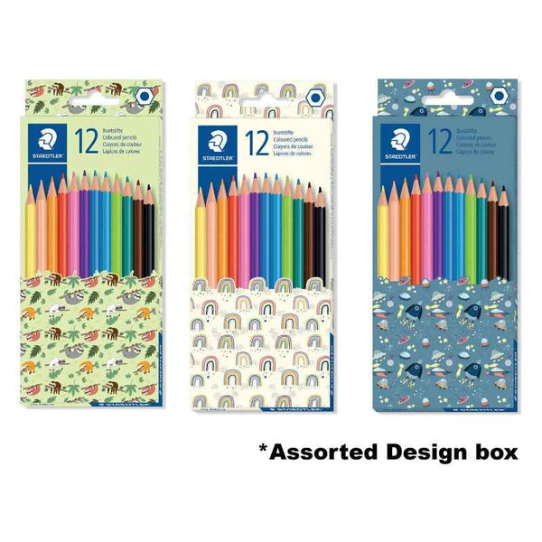 Staedtler Coloured pencil 12pc Pattern Mix