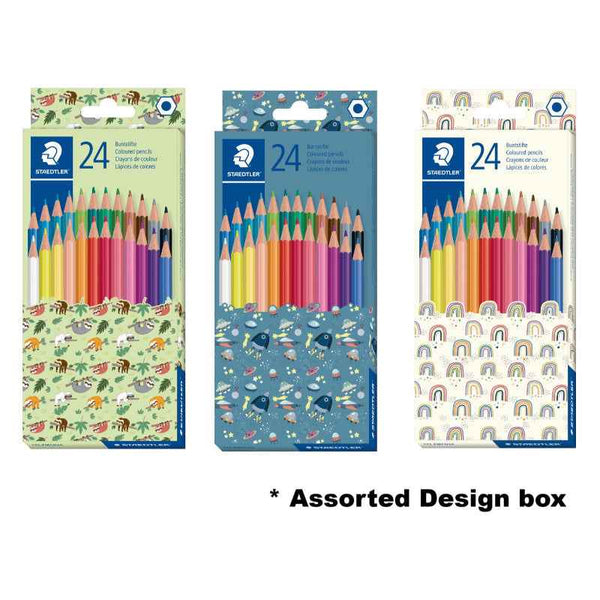 Staedtler Coloured pencil 24pc Pattern Mix ST-175-PMCD24