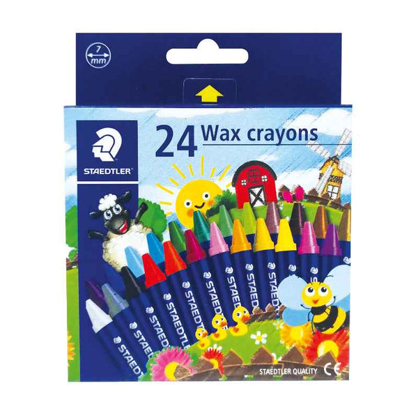 Staedtler Wax Crayon St=24col
