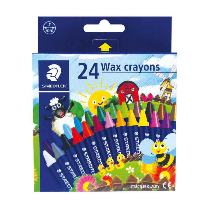 Staedtler Wax Crayon St=24col