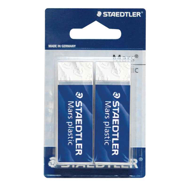 Staedtler Mars Plastic Eraser Bls Set of 2