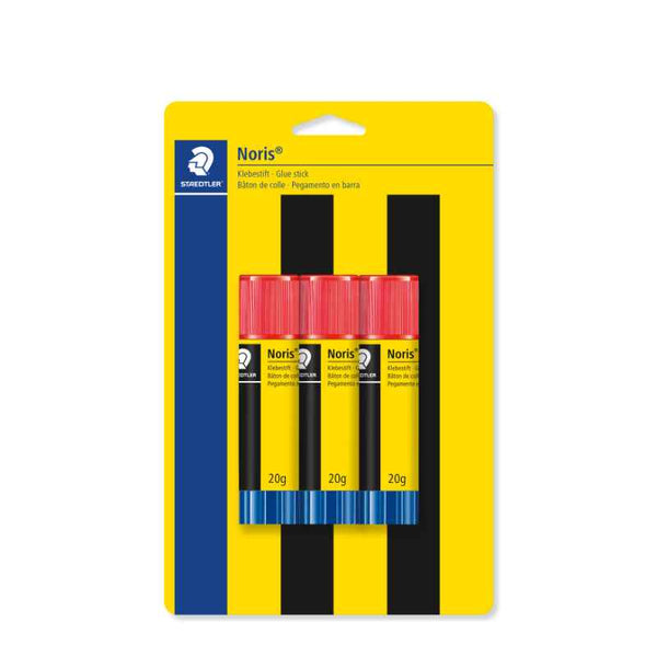 Staedtler Noris Glue Stick 20g, 3 pcs ST-960-20-BK3H