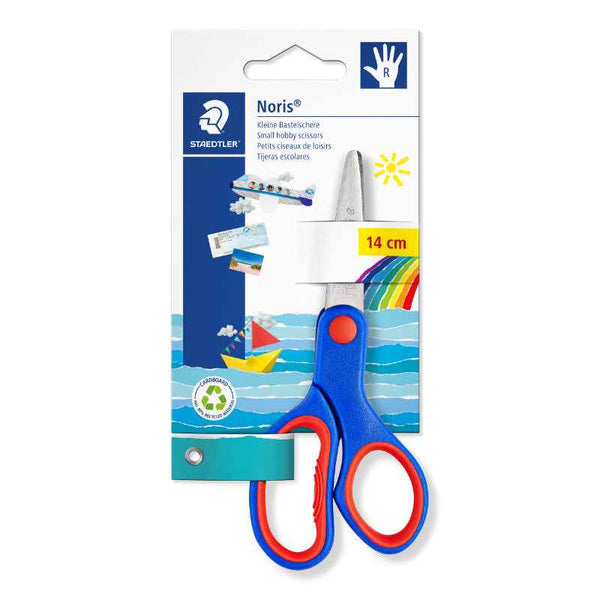 Staedtler Noris Scissors length 14cm Blue Red