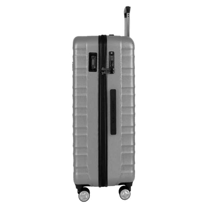 Tomcruiser Premier Smart Scale Hard Trolley 20, 24, 28 Inch Silver TC-HT-117