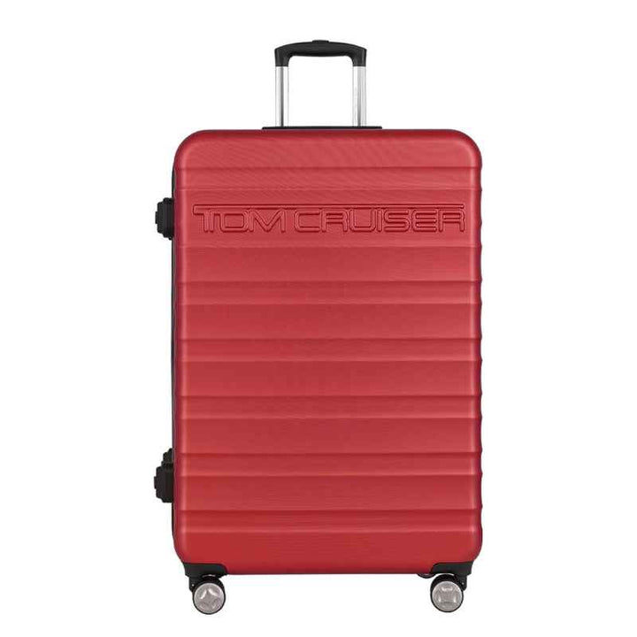 Tomcruiser Premier Smart Scale Hard Trolley 20, 24, 28 Inch Red TC-HT-119