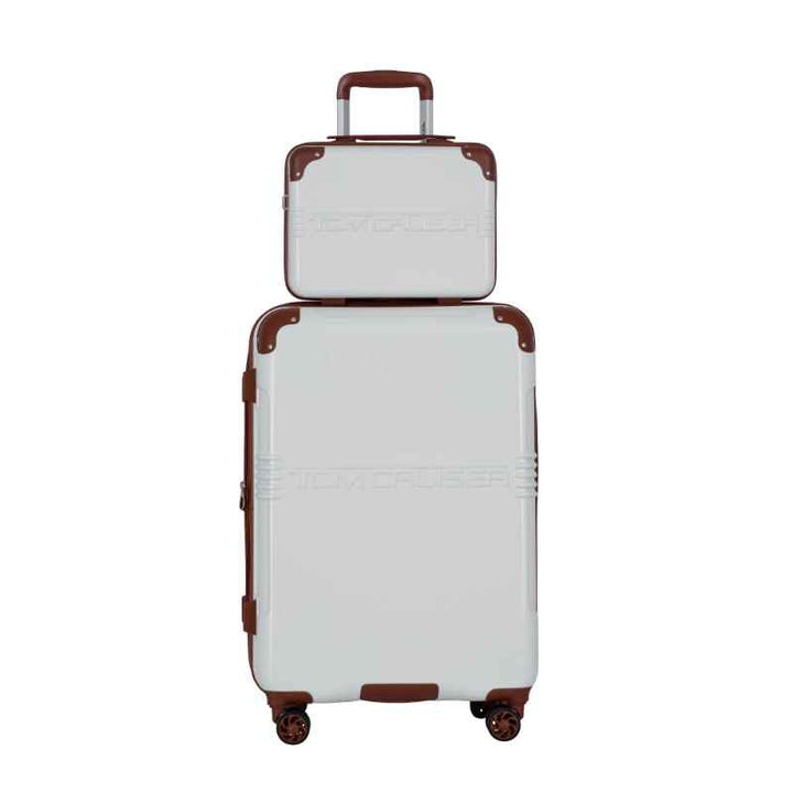 Tomcruiser Grand Tour Hard Trolley 16, 20, 24, 28 Inch White TC-HT-120