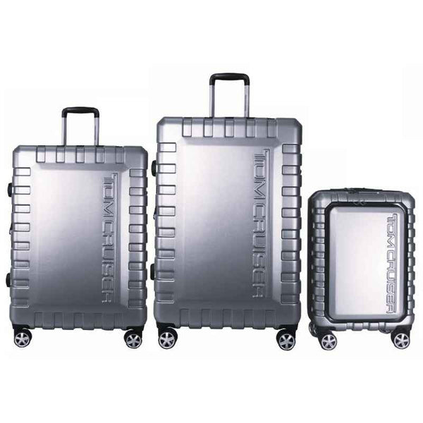 Tomcruiser Navigator Hard Trolley 20, 24, 28 Inch Silver TC-HT-128