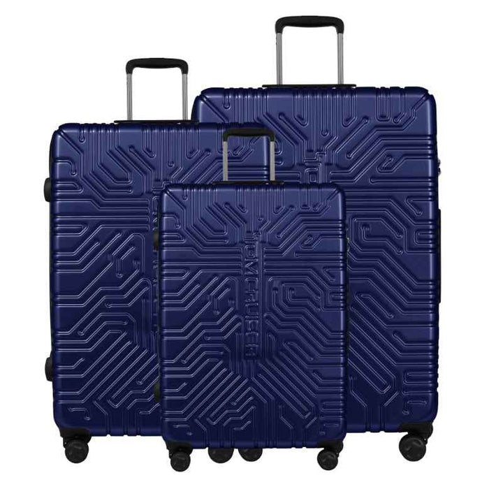 Tomcruiser Matrix Hard Trolley 20, 24, 28 Inch Blue TC-HT-137